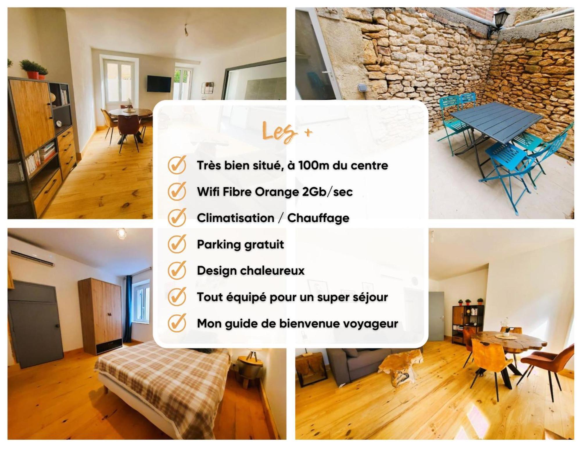 3 Pieces, Climatise, Calme, 100M Du Centre, Parking, "Lyriade" Sarlat-la-Canéda Exterior foto