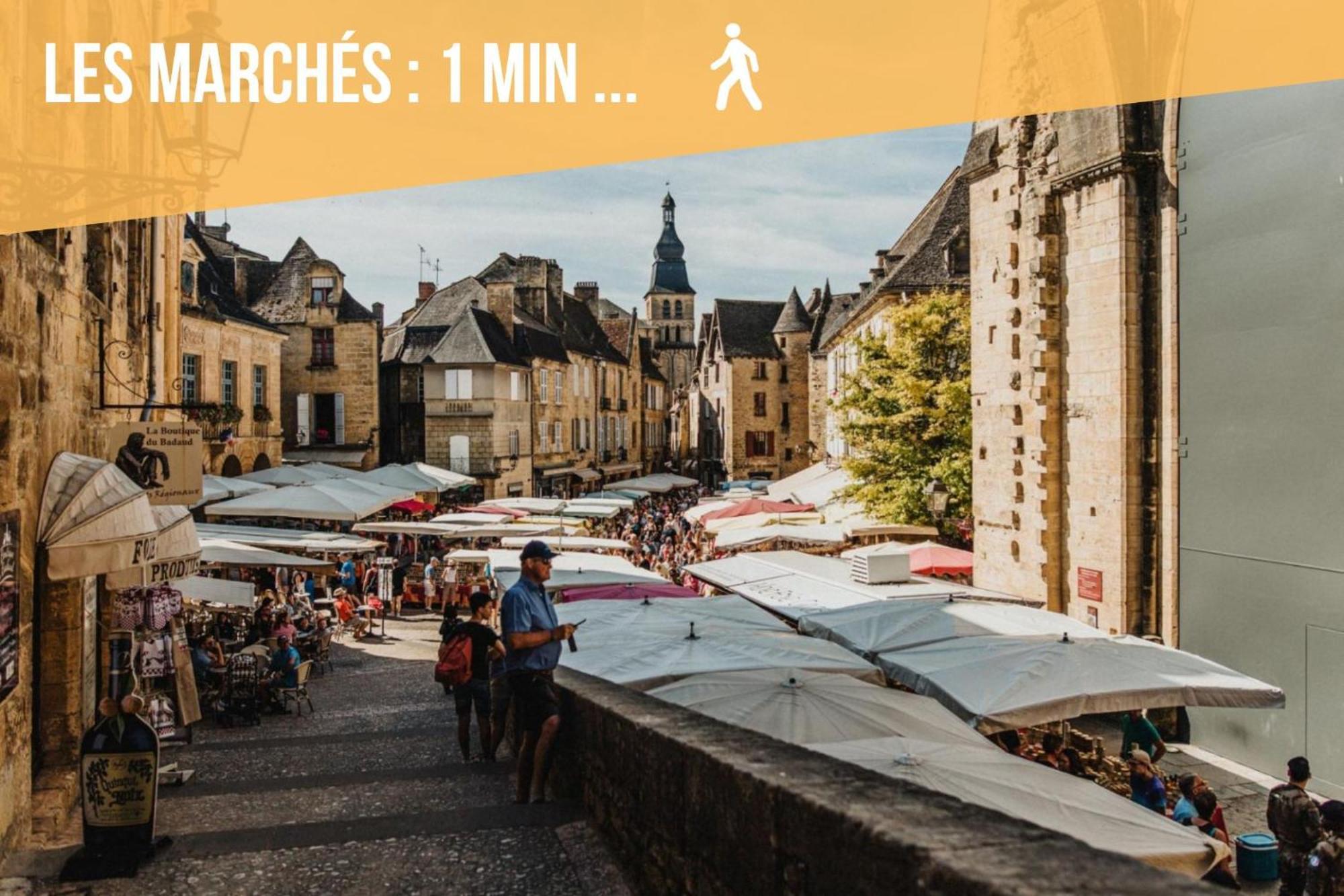 3 Pieces, Climatise, Calme, 100M Du Centre, Parking, "Lyriade" Sarlat-la-Canéda Exterior foto